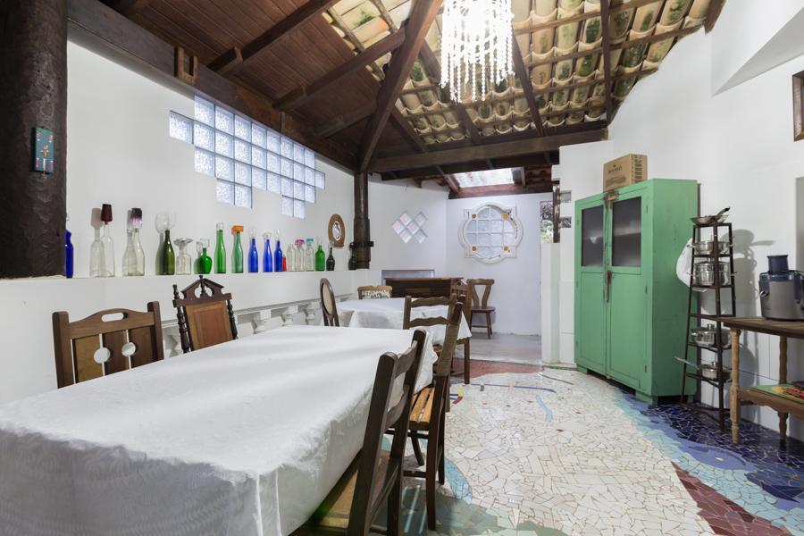 Quarto Triplo com Vista do Jardim
